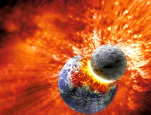 Stippen of sterren-wereld ontploft-orange monday